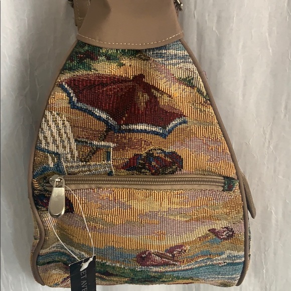 ET AVENUE Handbags - ET AVENUE Tapestry backpack NWT